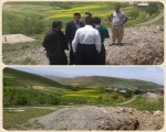 پیگیری مشکلات زیرساختی روستای کوشک دورود توسط بخشدار